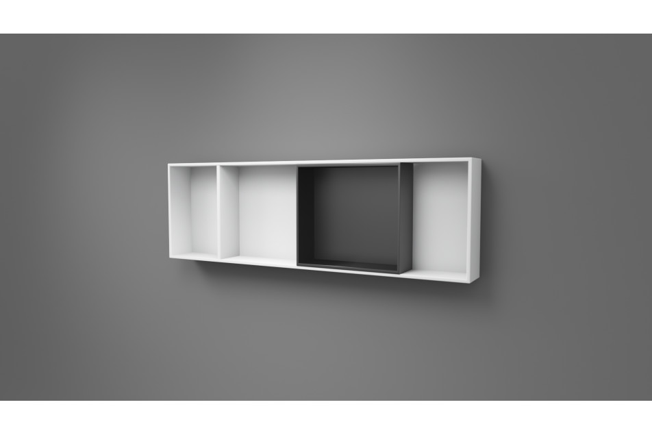 KABANE horizontal cabinet side view