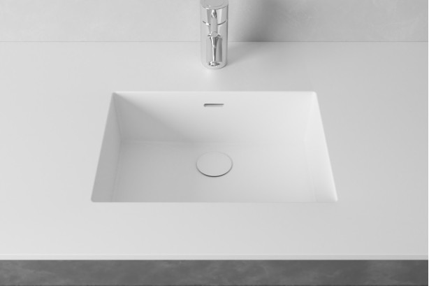 CROZET KRION® single sink unit top view