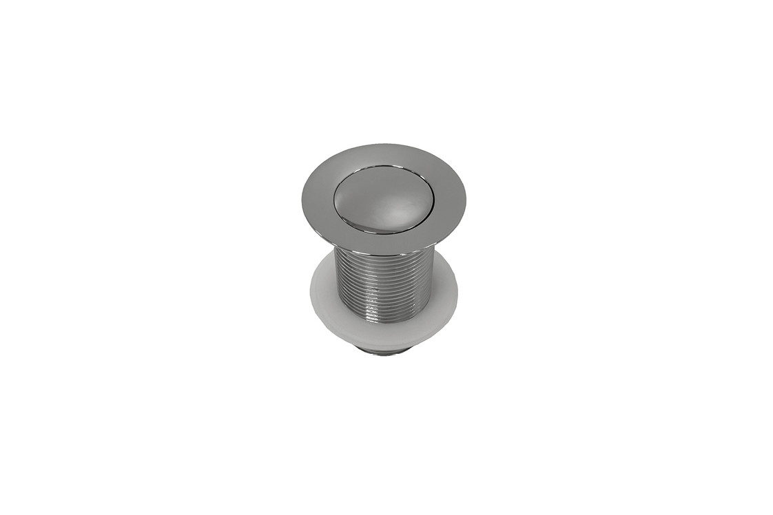 Krion® Chrome CLICK CLACK plug without overfill