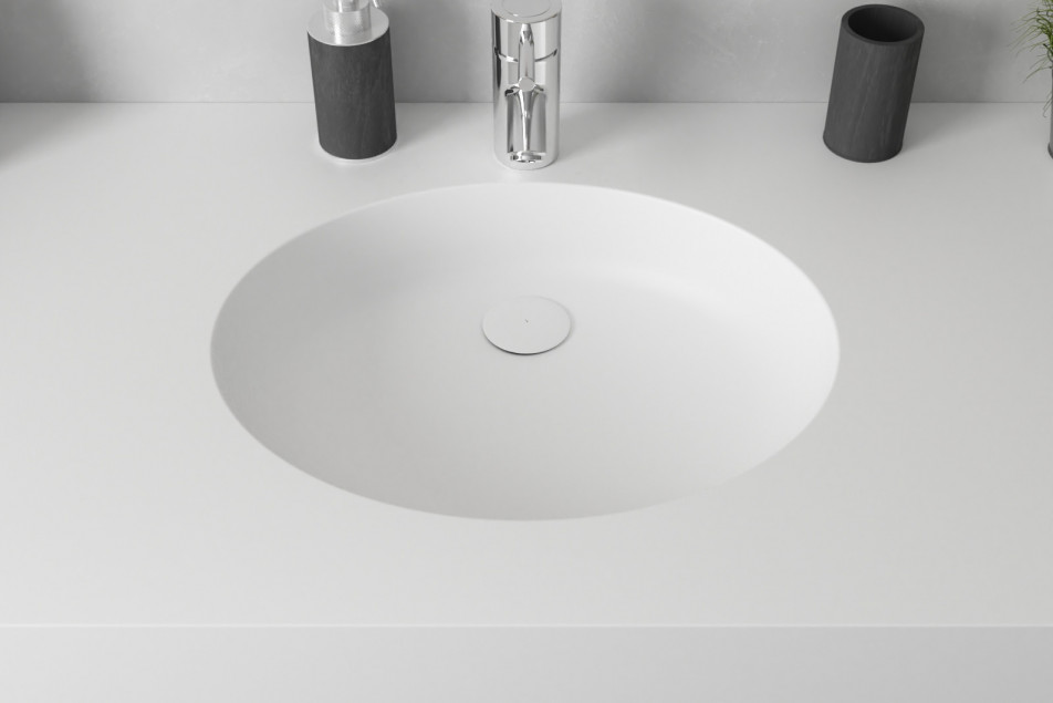 FUTUNA KRION® single sink unit top view