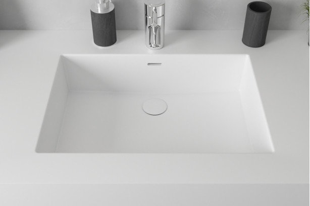 CABRITS KRION® single sink unit top view