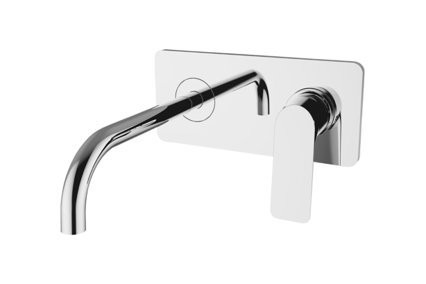 Image of CHROME LIFESTYLE concealed basin mixer with Kramer® plate