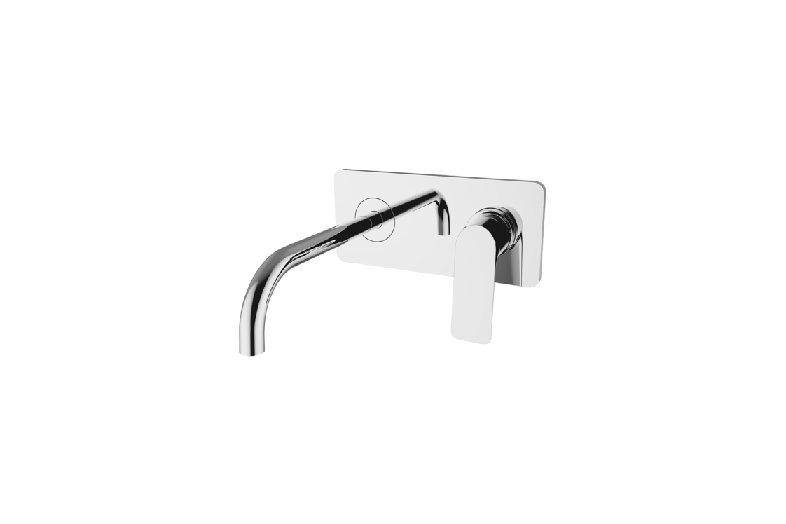 Image of CHROME LIFESTYLE concealed basin mixer with Kramer® plate