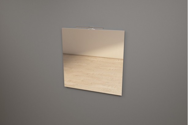 Mirror 600 x 600mm side view