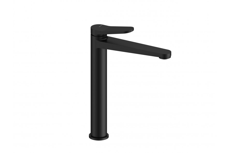AIR Matte Black single-lever high tap