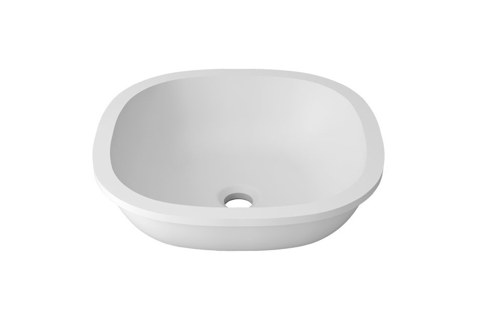 PARSEVAL single washbasin in Krion® unconverted washbasin