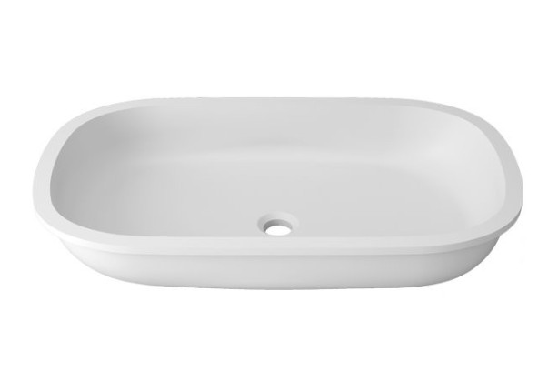 PARNAY double washbasin in Krion® unconverted washbasin