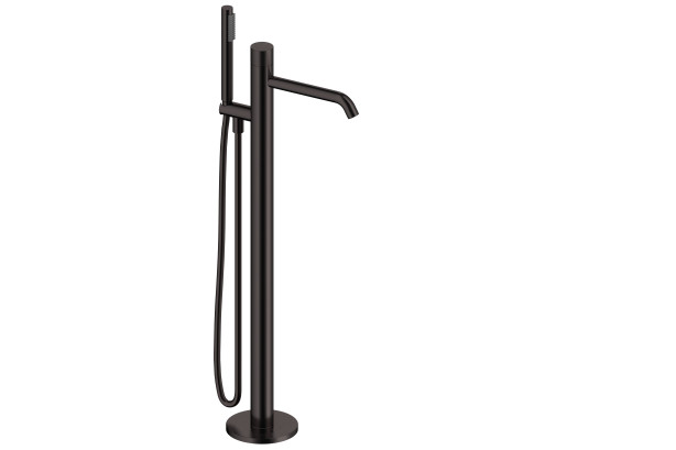 Brushed Grey LOOP K single-lever bath tap by Sanycces